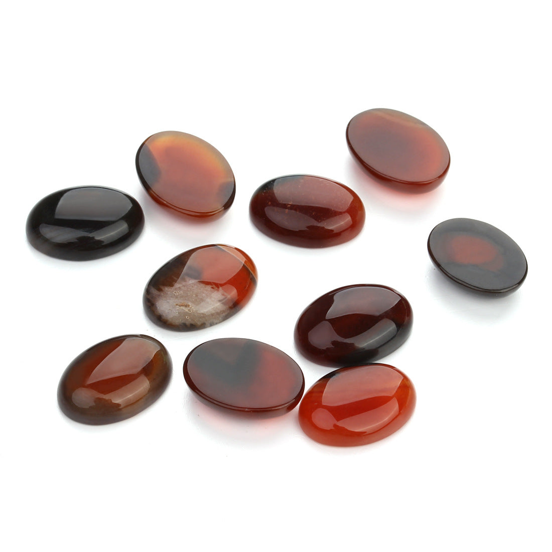 Accesorios de joyería del anillo de la cara del anillo del anillo del anillo de gema/10pcs de paquete al porta